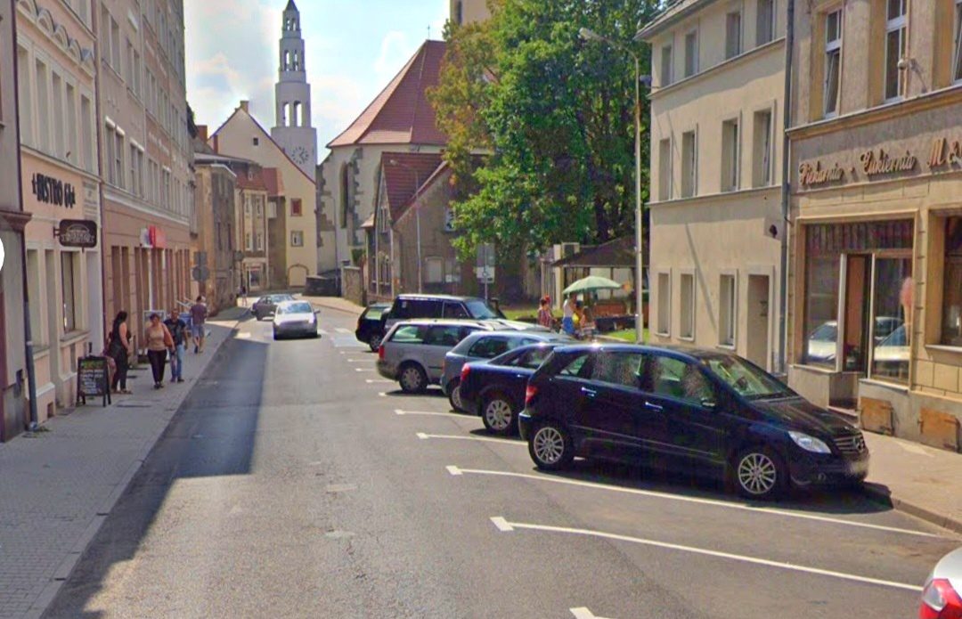 Prace budowlane na ulicy Kolejowej w Gryfowie Śl.