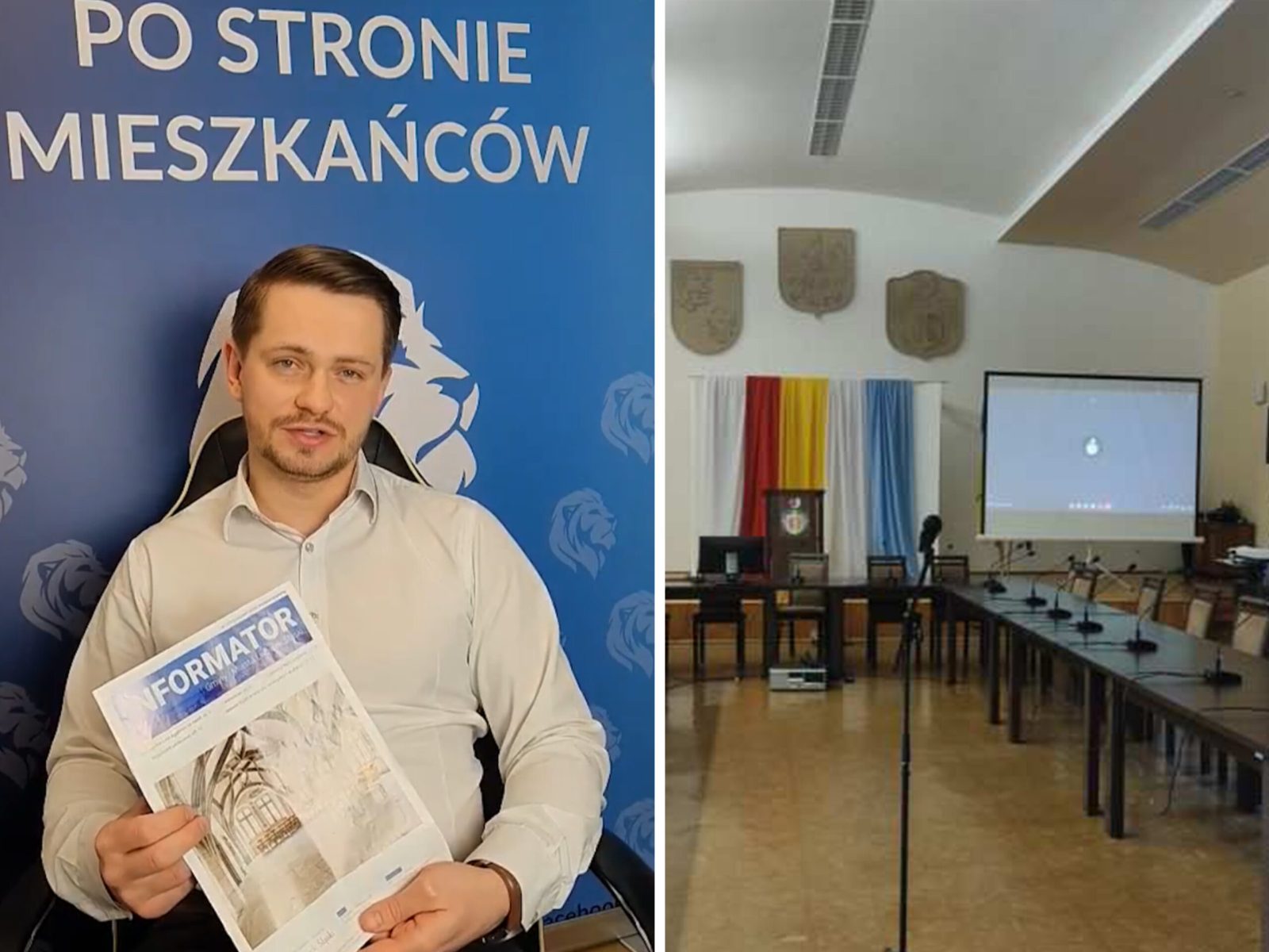 Radni zareagowali na film Dawida Kobiałki