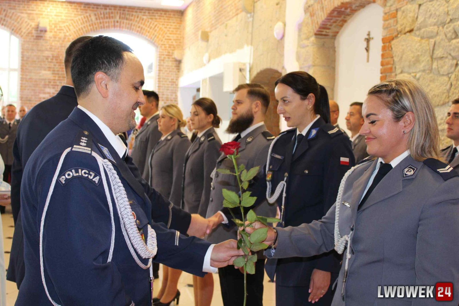 Lwówek Śl: 105. Rocznicy Powołania Policji Państwowej - Święto Policji