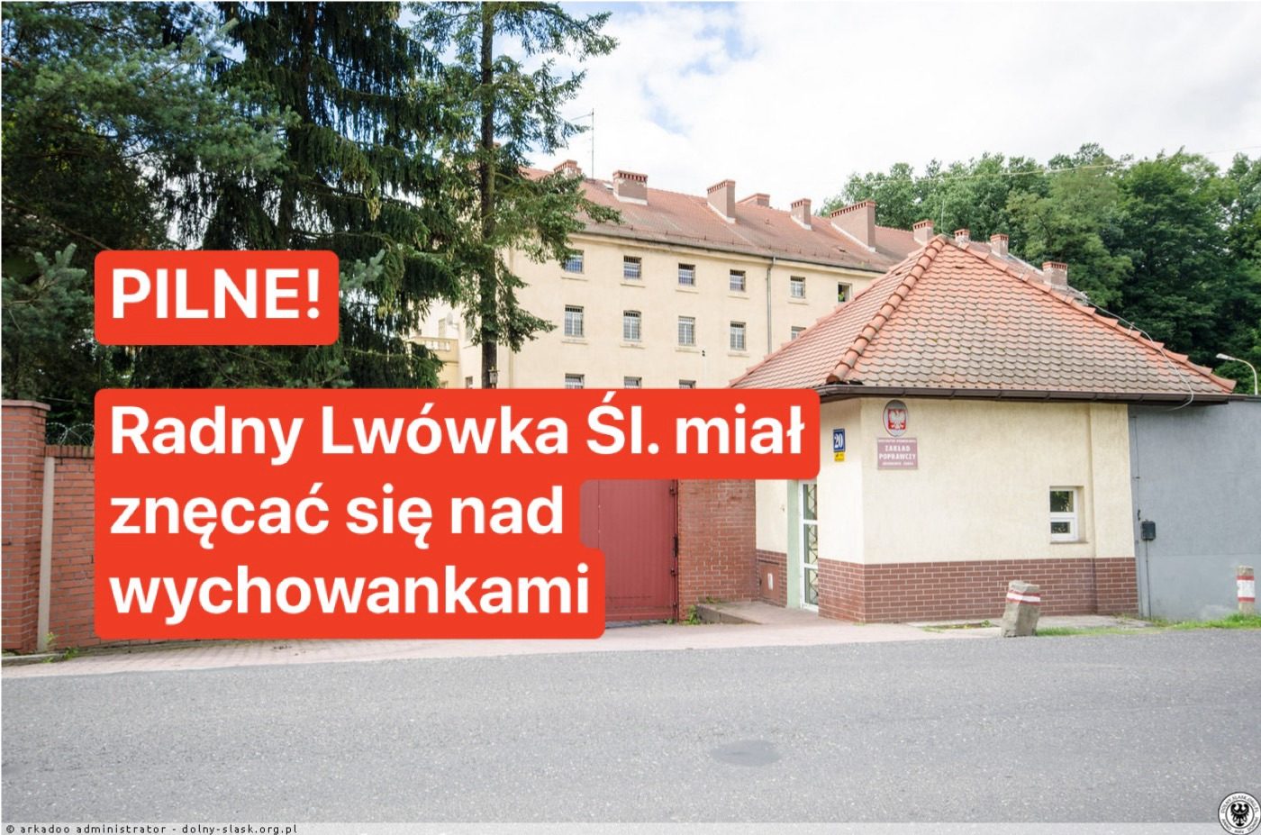 Skandal w ośrodku: Radny Lwówka Śl. miał znęcać się nad wychowankami
