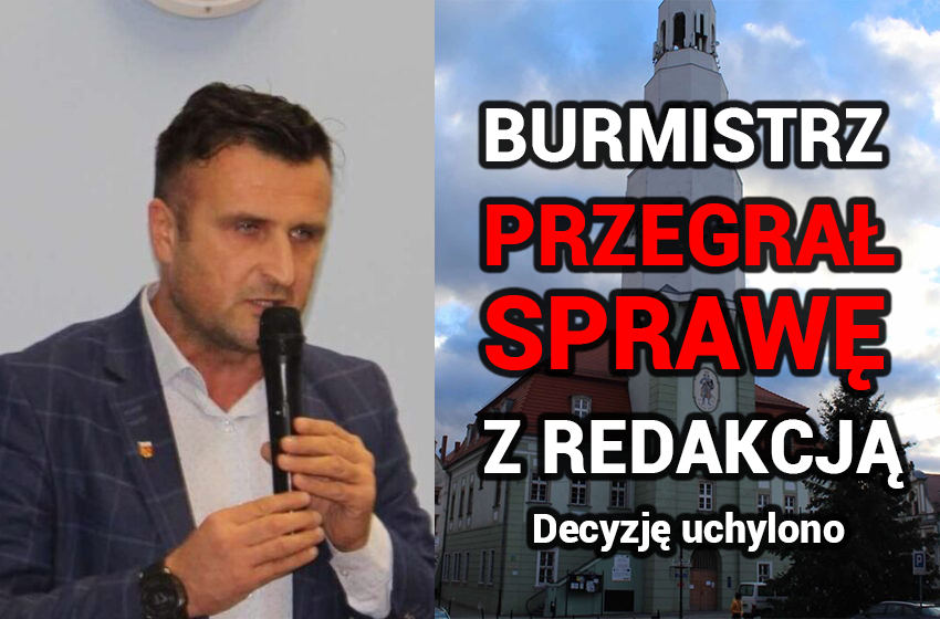 Burmistrz Gryfowa przegrał sprawę z Lwowek24, SKO nie zostawiło suchej nitki i uchyliło decyzję