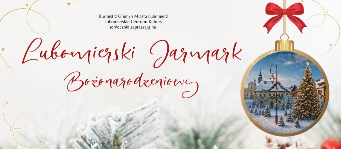 Lubomierski Jarmark Bożonarodzeniowy – świąteczne spotkanie w sercu miasta