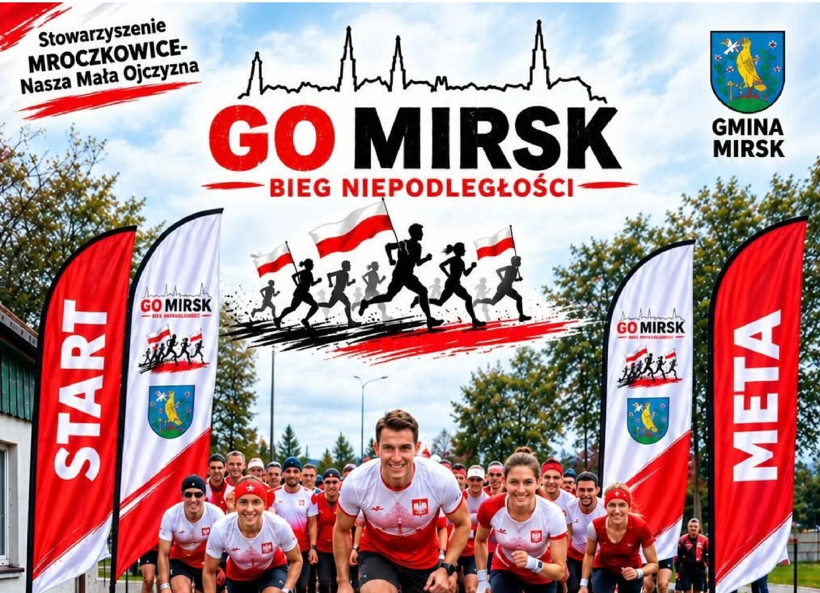 GO MIRSK. Bieg Niepodległości już 11 listopada. Trwają zapisy!